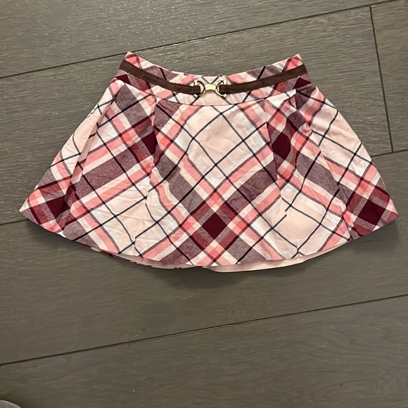 Janie and Jack Girls Matching Sweater and Skirt - Raspberry - 6-12 Months - Picture 3 of 5